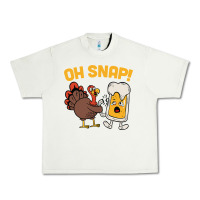 Pistachio oh snap thanksgiving cute turkey day Urban Heavy Tee - linhVisuals