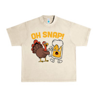 Sandshell oh snap thanksgiving cute turkey day Urban Heavy Tee - linhVisuals