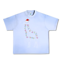 Grape Ice santa giraffe christmas color led Urban Heavy Tee - linhVisuals
