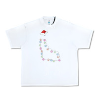 White santa giraffe christmas color led Urban Heavy Tee - linhVisuals
