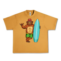 Peanut Butter surfing premium Urban Heavy Tee - linhVisuals