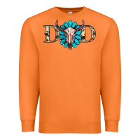 Carrot western dad with gemstone and skull Premium Sweatshirt - RanaPortraitStore