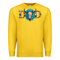 Lemon western dad with gemstone and skull Premium Sweatshirt - RanaPortraitStore