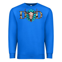 True Royal western dad with gemstone and skull Premium Sweatshirt - RanaPortraitStore