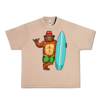Burro surfing premium Urban Heavy Tee - linhVisuals