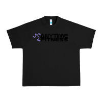 Black anytime fitness leg day Urban Heavy Tee - linhVisuals