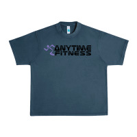 Midnight Navy anytime fitness leg day Urban Heavy Tee - linhVisuals