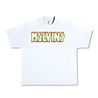 White melvins vocalis Urban Heavy Tee - linhVisuals
