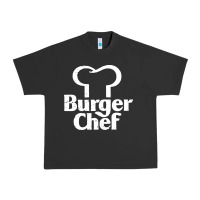 Pigment Black vintage burger chef classic Urban Heavy Tee - linhVisuals
