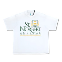 White St. Norbert College Urban Heavy Tee - linhVisuals