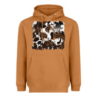 Meerkat leopard cowhide background Heavyweight Hoodie - RanaPortraitStore
