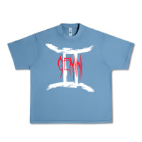 Pebble Blue zodiac series gemini classic Urban Heavy Tee - linhVisuals