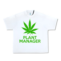 White plant manager weed pot cannabis flippin sweet gear transparent copy Urban Heavy Tee - linhVisuals