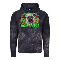 Cloud Black lucky heifer with glasses st patricks Vintage Hoodie - Artiststas
