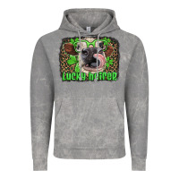 Cloud Rock lucky heifer with glasses st patricks Vintage Hoodie - Artiststas