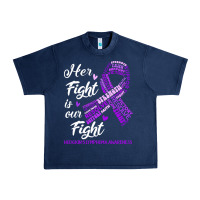 Navy hodgkins lymphoma awareness t  shirt hodgkin's lymphoma awareness her Urban Heavy Tee - linhVisuals