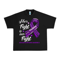 Hodgkins Lymphoma Awareness T  Shirt Hodgkin's Lymphoma Awareness Her Urban Heavy Tee | Teevron
