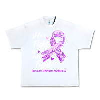 White hodgkins lymphoma awareness t  shirt hodgkin's lymphoma awareness her Urban Heavy Tee - linhVisuals
