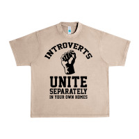 French Oak introverts unite Urban Heavy Tee - linhVisuals