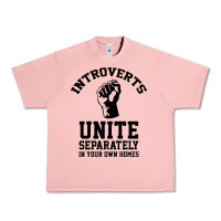 Salmon introverts unite Urban Heavy Tee - linhVisuals