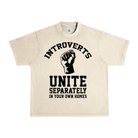 Sandshell introverts unite Urban Heavy Tee - linhVisuals