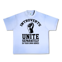 Grape Ice introverts unite Urban Heavy Tee - linhVisuals
