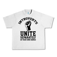 Introverts Unite Urban Heavy Tee | Teevron