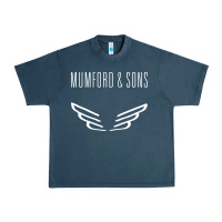 Midnight Navy mumford and sons merch Urban Heavy Tee - linhVisuals