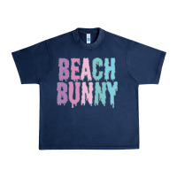 Navy beach bunny Urban Heavy Tee - linhVisuals
