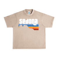 French Oak cute retro i love sedona arizona desert sunset az t shirt Urban Heavy Tee - linhVisuals