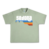 Oil Green cute retro i love sedona arizona desert sunset az t shirt Urban Heavy Tee - linhVisuals