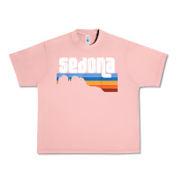 Salmon cute retro i love sedona arizona desert sunset az t shirt Urban Heavy Tee - linhVisuals
