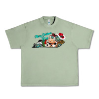 Oil Green merry christmas y'all kentucky Urban Heavy Tee - CowhideDigitalArt