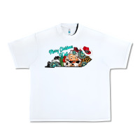 White merry christmas y'all kentucky Urban Heavy Tee - CowhideDigitalArt