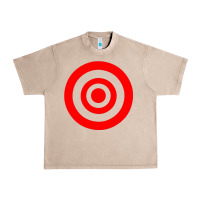French Oak bullseye target Urban Heavy Tee - linhVisuals