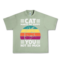 Oil Green Funny Cat Lover Sarcastic Cat Memes Urban Heavy Tee - linhVisuals