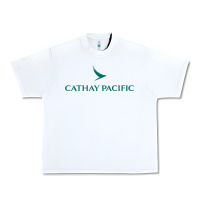 White cathay pacific essential Urban Heavy Tee - linhVisuals