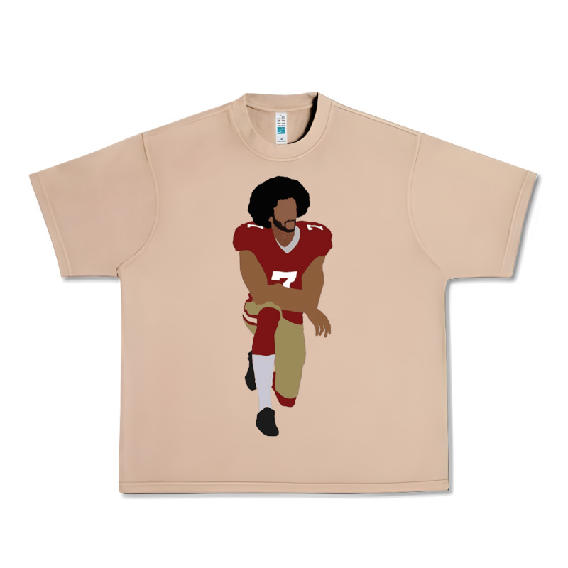 Colin Kaepernick Kneeling Classic Urban Heavy Tee by linhVisuals | Teevron