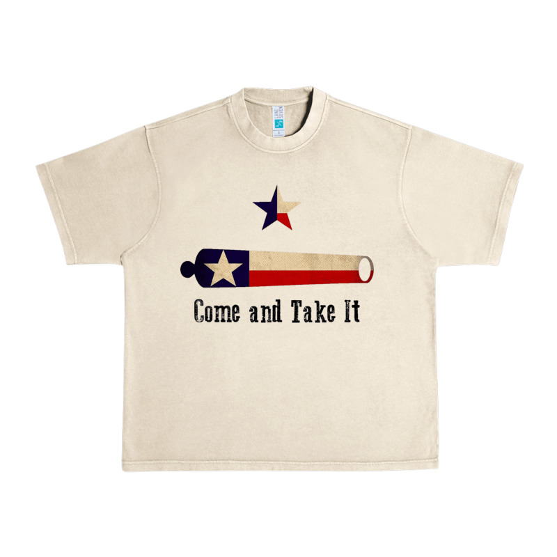 Come And Take It   Texas Flag Essential Urban Heavy Tee by linhVisuals | Teevron