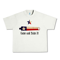 Pistachio come and take it   texas flag essential Urban Heavy Tee - linhVisuals