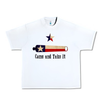 White come and take it   texas flag essential Urban Heavy Tee - linhVisuals