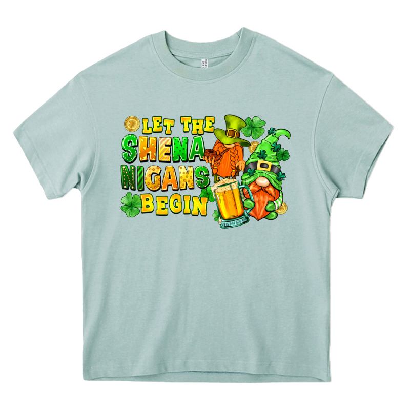 Let The Shenanigans Begin St. Patrick's Day Heavy Core Tee by FaDigitalArtStudio | Teevron