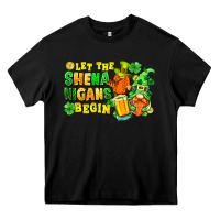 Black Let the shenanigans begin St. Patrick's Day Heavy Core Tee - FaDigitalArtStudio