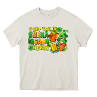 Cream Let the shenanigans begin St. Patrick's Day Heavy Core Tee - FaDigitalArtStudio