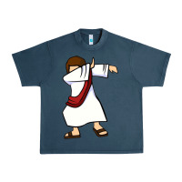 Midnight Navy dabbing jesus christian dab dance Urban Heavy Tee - linhVisuals