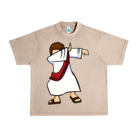 French Oak dabbing jesus christian dab dance Urban Heavy Tee - linhVisuals