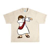 Sandshell dabbing jesus christian dab dance Urban Heavy Tee - linhVisuals