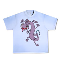 Grape Ice randall monsters Urban Heavy Tee - linhVisuals