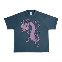 Midnight Navy randall monsters Urban Heavy Tee - linhVisuals