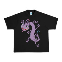Black randall monsters Urban Heavy Tee - linhVisuals
